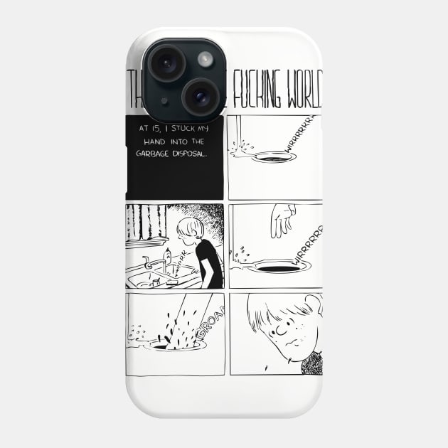 The end of the fxxxing world - comic Phone Case by atizadorgris