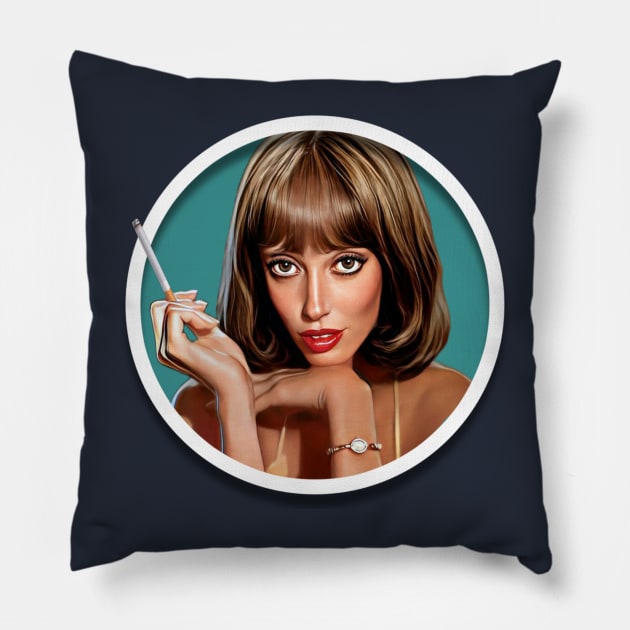 Shelley Duvall Pillow by Zbornak Designs