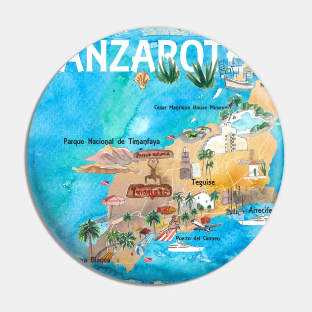 Lanzarote Pin by artshop77