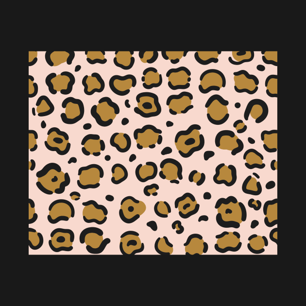 Cheetah on Peach Background by purplegorilladesign23@gmail.com