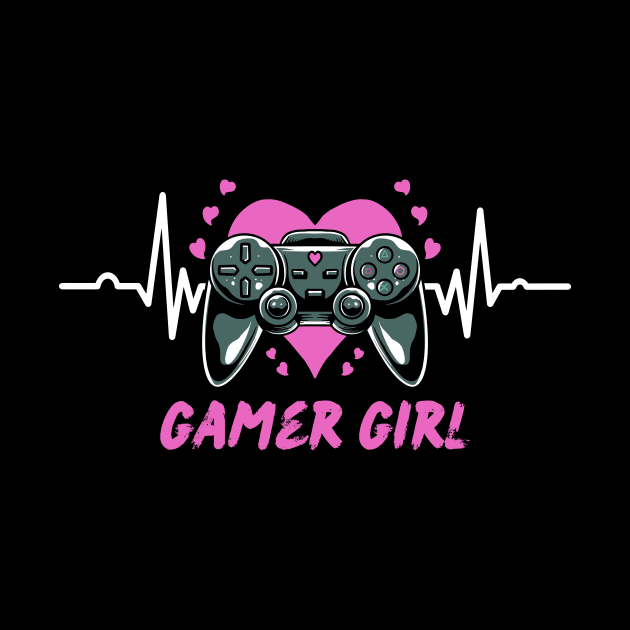 Gamer Girl Gaming Gift by Teewyld