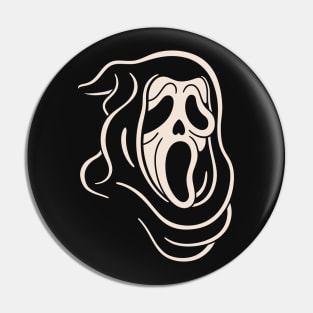 Ghost face Pin