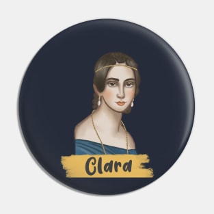 Clara Schumann Pin