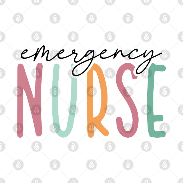 Emergency Nurse Leopard Print ER Nurse Nursing School Women by BramCrye