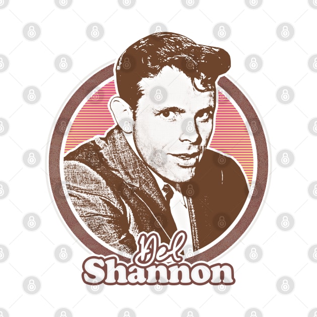 Del Shannon /// Retro Style Fan Art Design by DankFutura