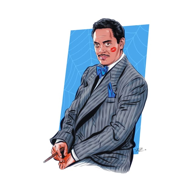 Raul Julia - An illustration by Paul Cemmick by PLAYDIGITAL2020