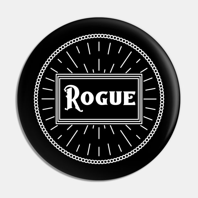 DnD Rogue - Dark Pin by banditotees
