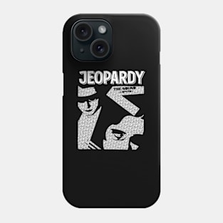 The Sound Jeopardy Post Punk Music Phone Case