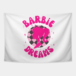 barbie dreams pink Tapestry