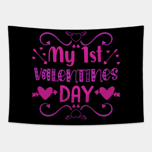 My 1st Valentines Day Tapestry
