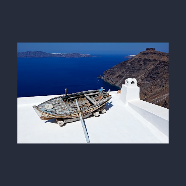 The view from Firostefani in Santorini, Greece by Constantinos Iliopoulos Photography