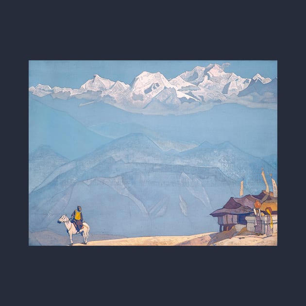 Nicholas Roerich's Painting Remember by Star Scrunch