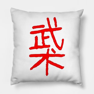 Wushu (Martial Arts) Chinese Pillow