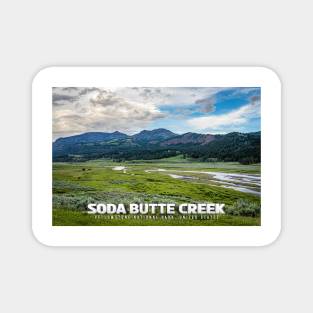 Soda Butte Creek Yellowstone Magnet