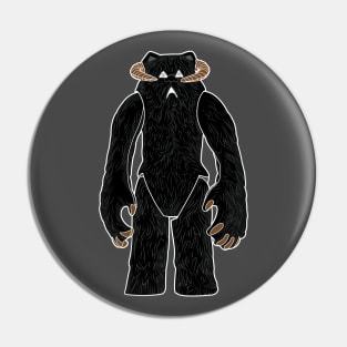 Mexican Bootleg Black Snow Beast Pin