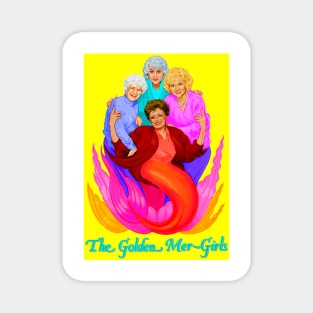 GOLDEN MER-GIRLS Magnet