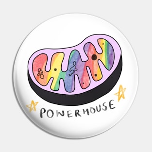 LGBTQ Mitochondria Powerhouse Pin