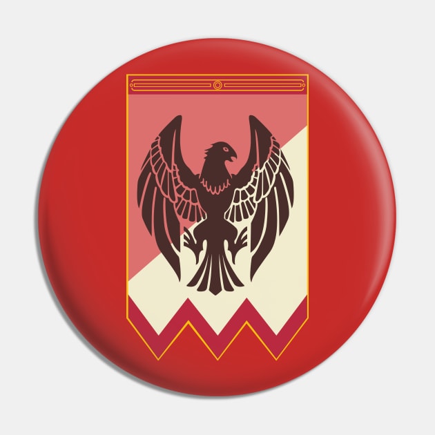 Black Eagles Banner Pin by urufangu