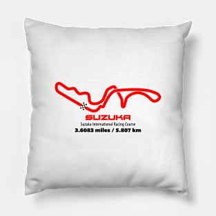 Japanese Track Graphic Pillow