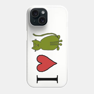 I Love Cats Phone Case