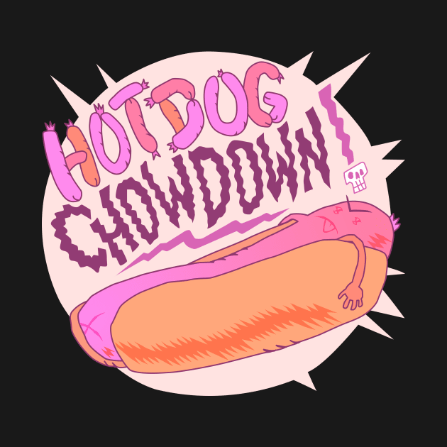 Hot dog chowdown by JamesCMarshall