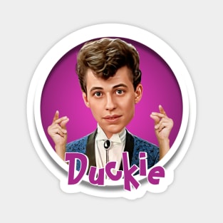 Pretty in Pink - Duckie Magnet