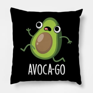 Avoca-go Cute Avocado PUn Pillow