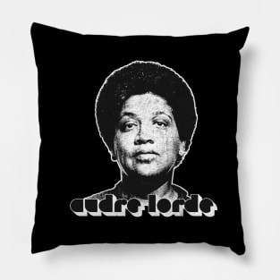 Audre Lorde / Retro Style FAn Art Design Pillow