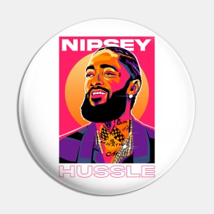 Nipsey Hussle Fanart Pin