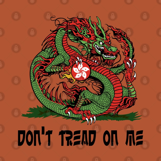 Don't Tread On Me (Hong Kong) by JCD666