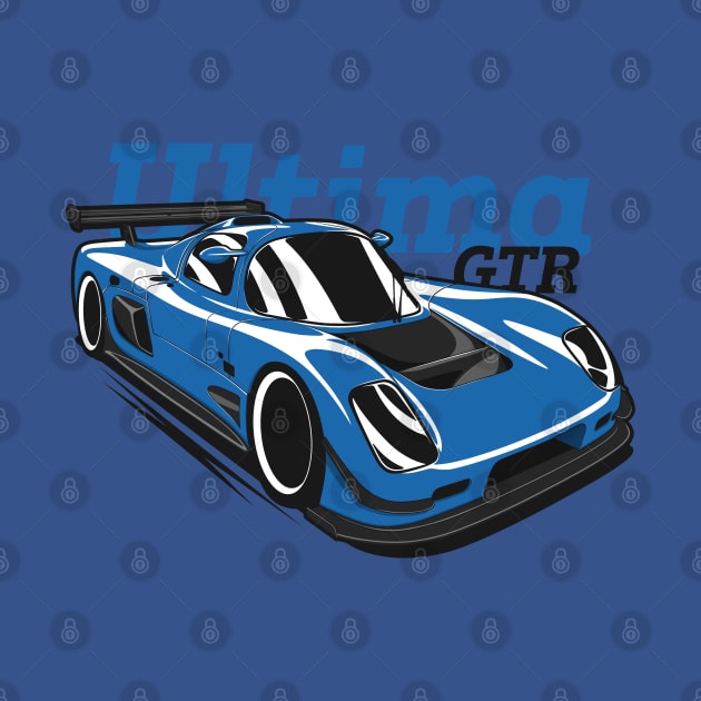 Blue Ultima GTR Supercar by KaroCars