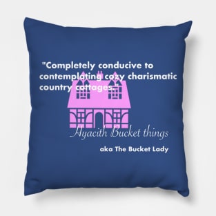 Cozy Cottages Pillow