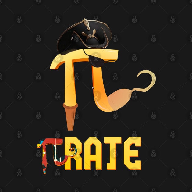 PIrate Pi funny Pirate Pi Math Pi Pun by jaml-12