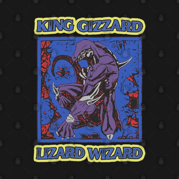 King Gizzard Retro Art // Fanmade by KokaLoca