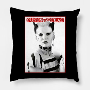 The Red Punks Pillow