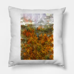 Cloudland Canyon USA. For Foggy Forests & Mountain Lovers. Pillow