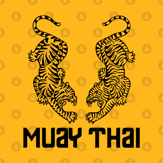 Muay Thai Tigers by dajabal