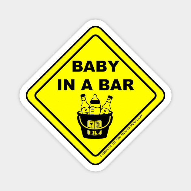 CAUTION: Baby In A Bar Magnet by MagicalMeltdown