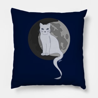 Cat Ghost Pillow