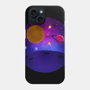 Planets in the cosmos Phone Case