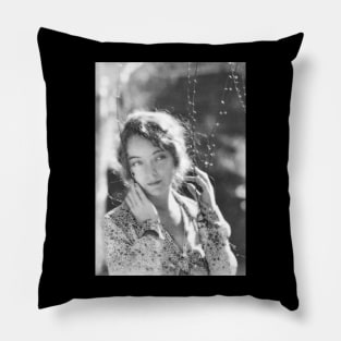 Silent Siren Lillian Gish Pillow