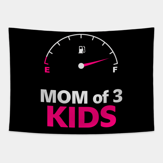 Mom of 3 kids, Best mother, super mom Tapestry by Sport Siberia