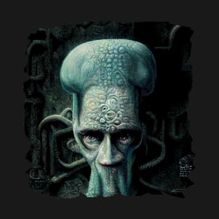 HR Giger - Squidward T-Shirt