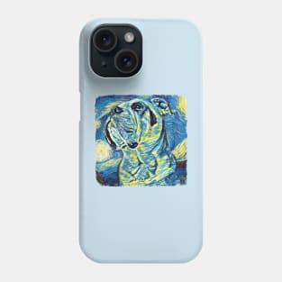 Weird BullDog Van Gogh Style Phone Case
