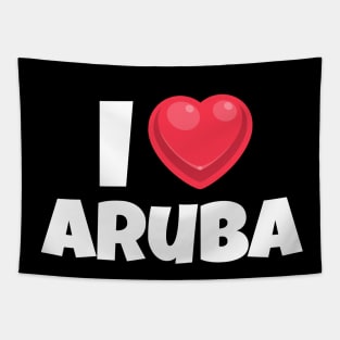 I love Aruba Tapestry