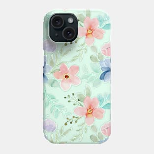 Pastel Flower beautiful pattern Phone Case