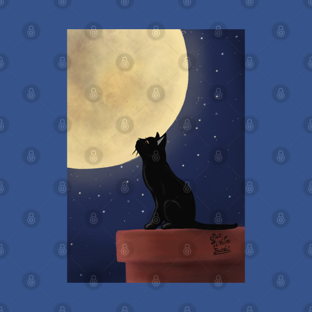 Discover Moonlight - Cat - T-Shirt