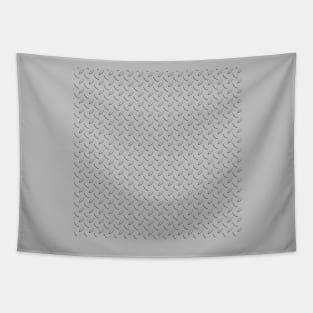 Diamond Plate Faux Metal Tapestry