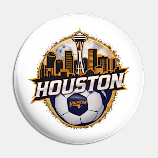 Houston soccer Pin