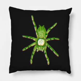 Tarantula Only “Vaporwave” V18 (Glitch) Pillow